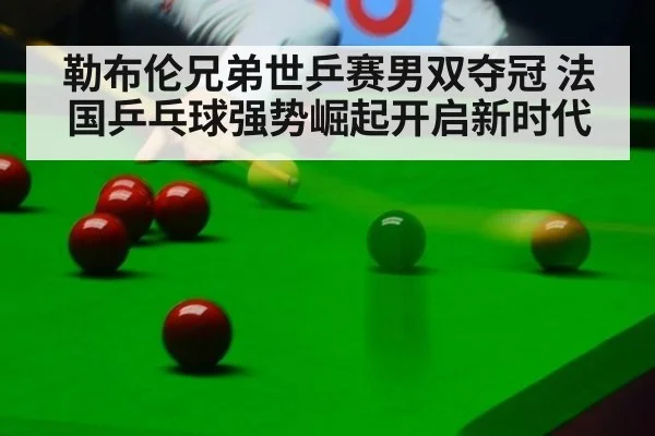 勒布伦兄弟世乒赛男双夺冠 法国乒乓球强势崛起开启新时代